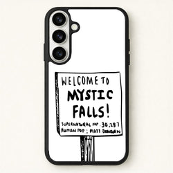 Welcome to Mystic Falls - VD Phone Case for Galaxy S26 Plus