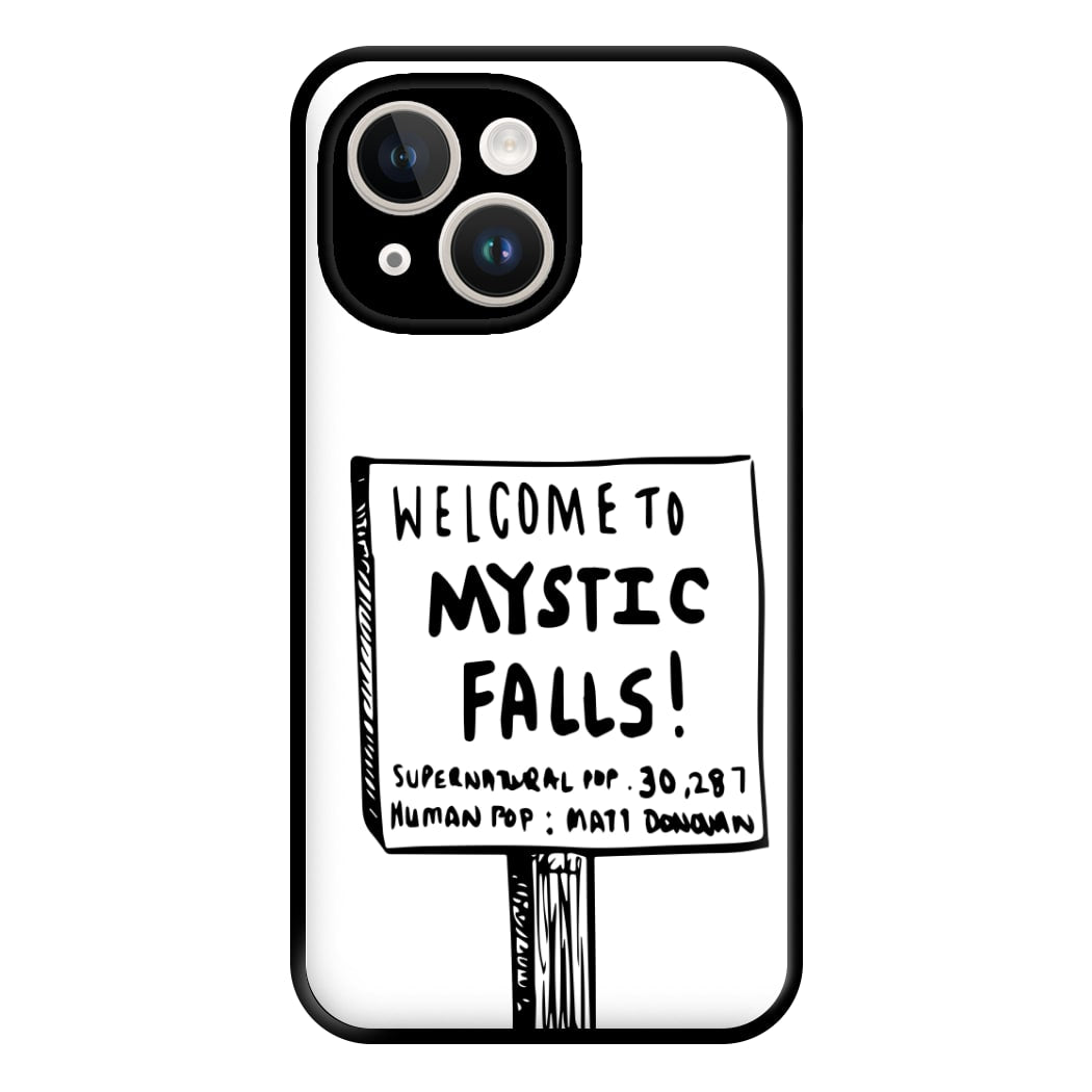 Welcome to Mystic Falls - VD Phone Case for iPhone 14 Plus