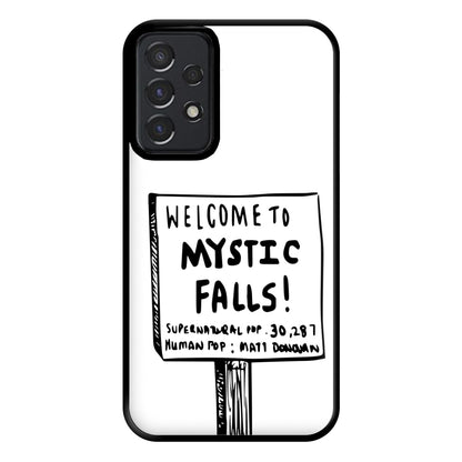 Welcome to Mystic Falls - VD Phone Case for Galaxy A52 / A52s