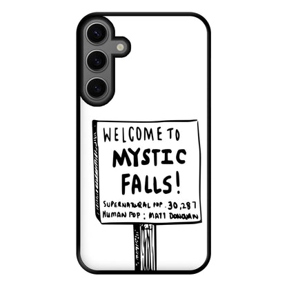 Welcome to Mystic Falls - VD Phone Case for Galaxy S23FE