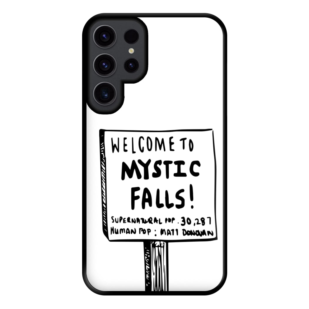 Welcome to Mystic Falls - VD Phone Case for Galaxy S23 Ultra