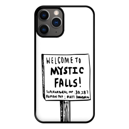 Welcome to Mystic Falls - VD Phone Case for iPhone 12 Pro Max