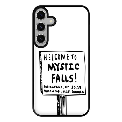 Welcome to Mystic Falls - VD Phone Case for Galaxy S24FE