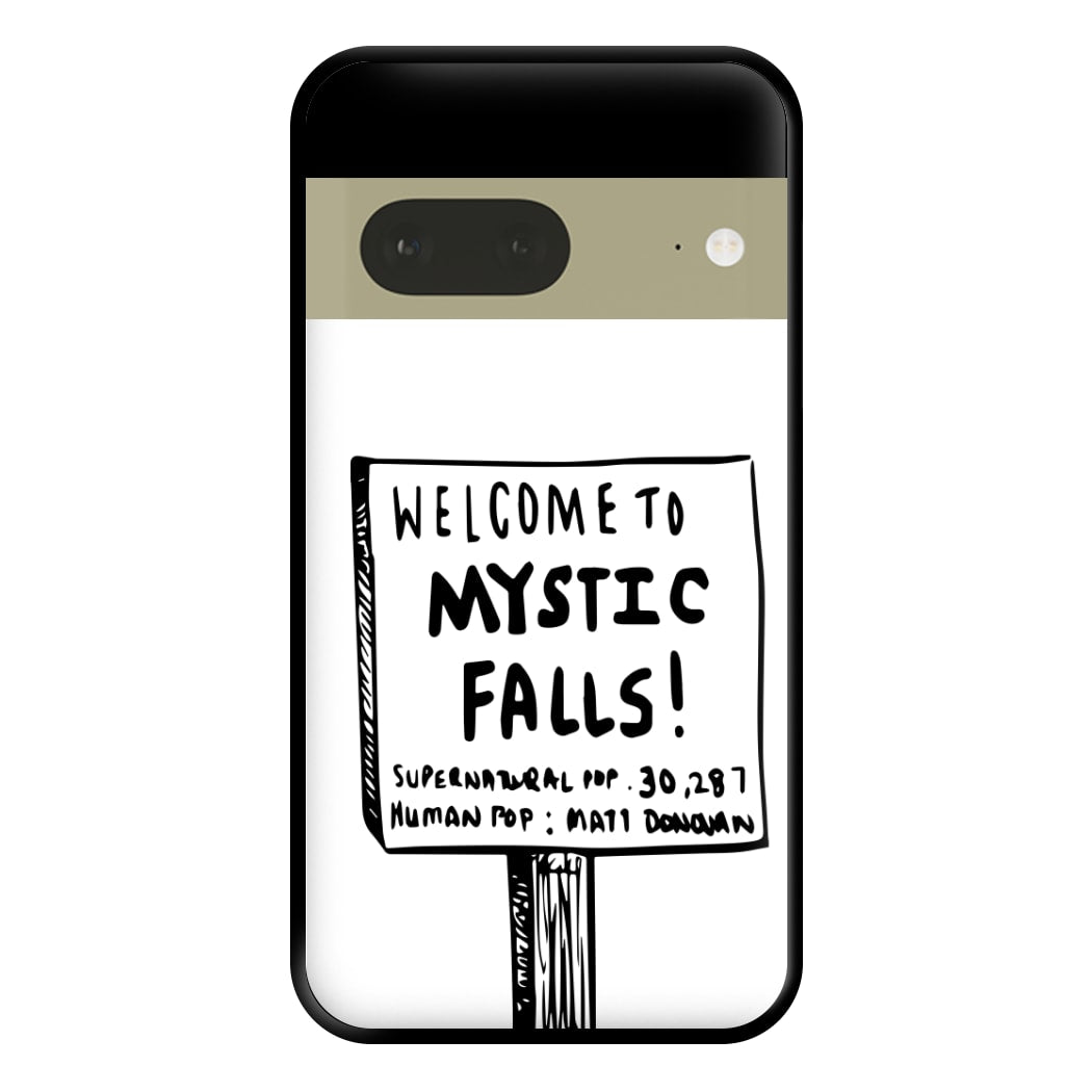 Welcome to Mystic Falls - VD Phone Case for Google Pixel 7a