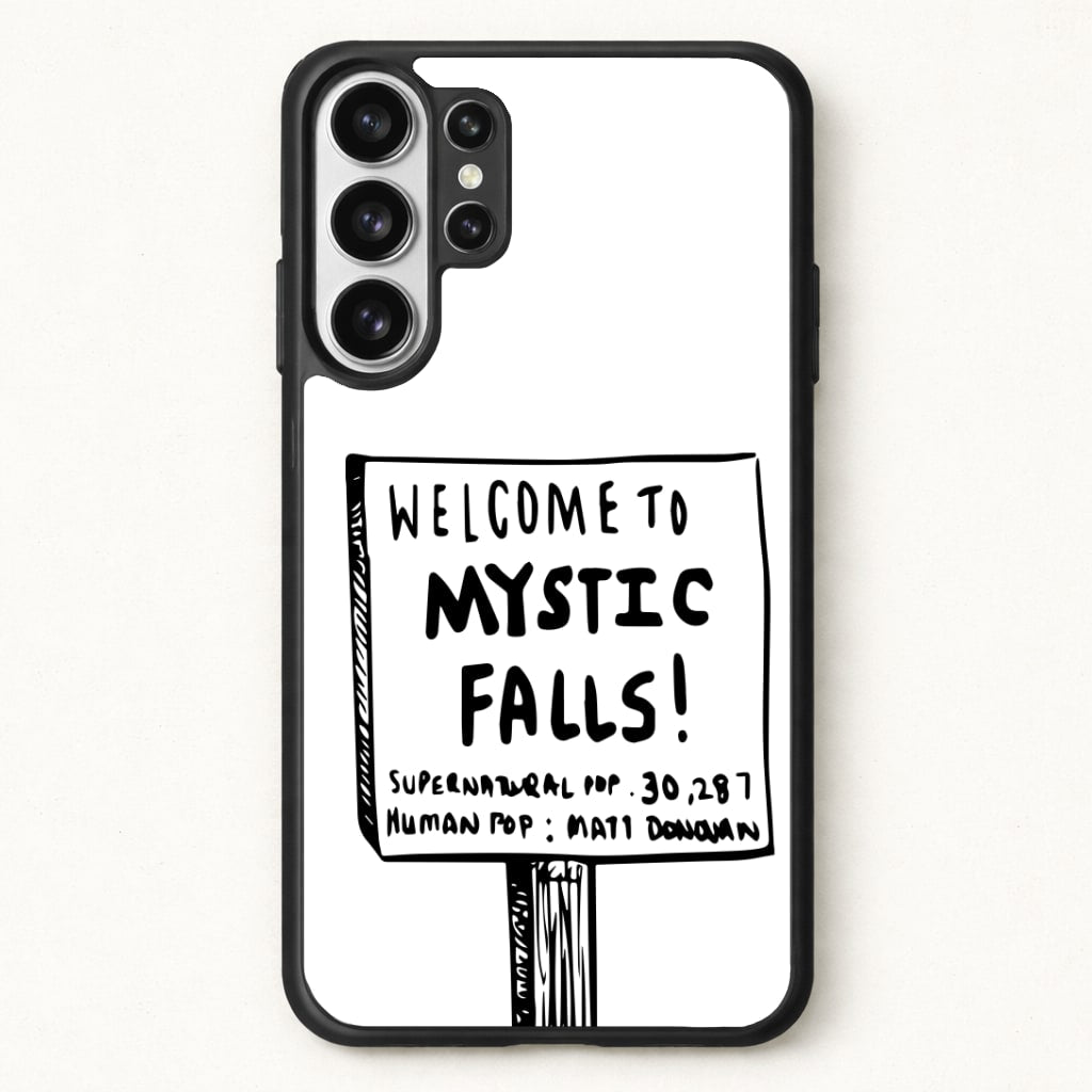 Welcome to Mystic Falls - VD Phone Case for Galaxy S26 Ultra