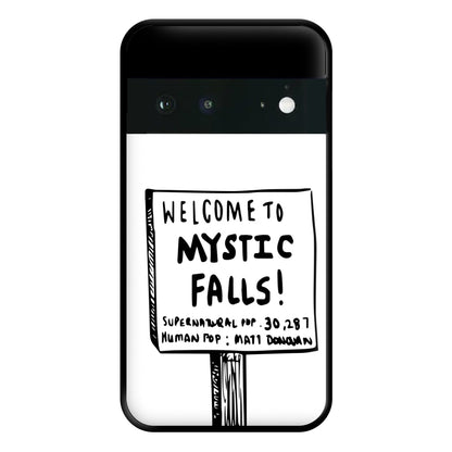 Welcome to Mystic Falls - VD Phone Case for Google Pixel 6a