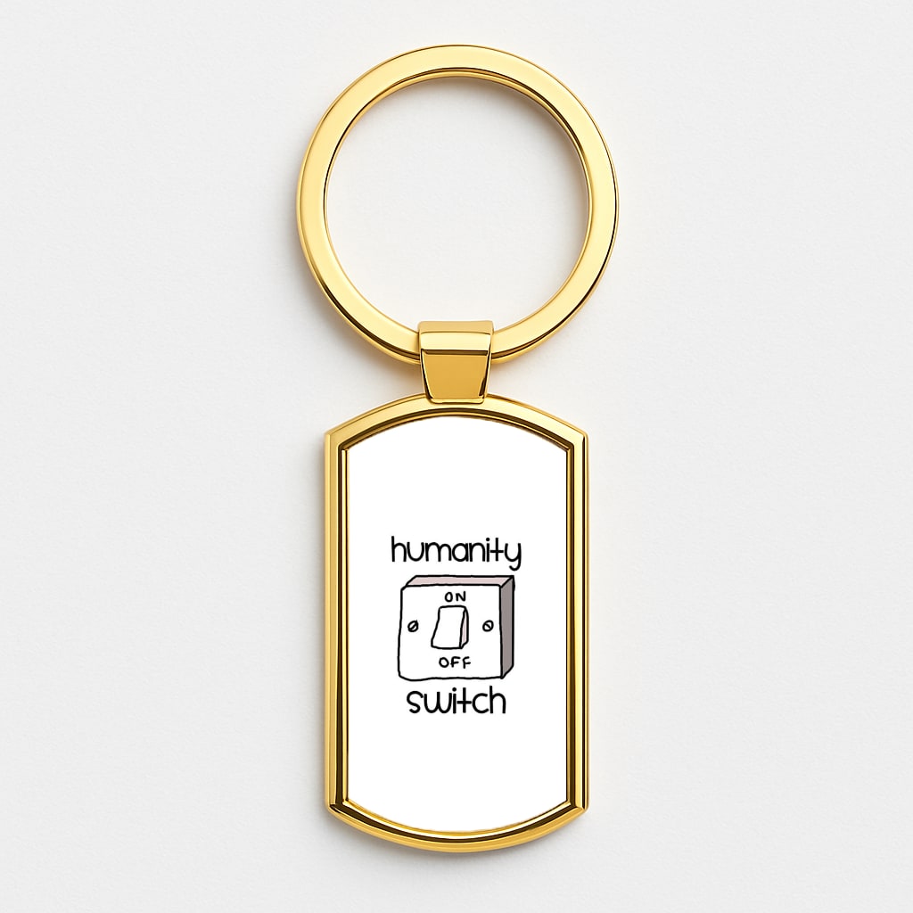 Humanity Switch - VD Gold Keyring