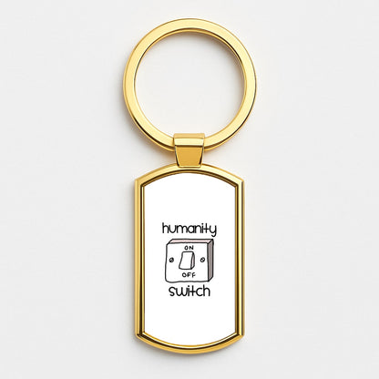 Humanity Switch - VD Gold Keyring