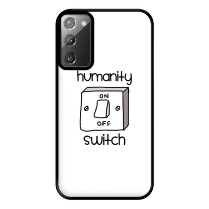 Humanity Switch - VD Phone Case for Galaxy Note 20 Ultra