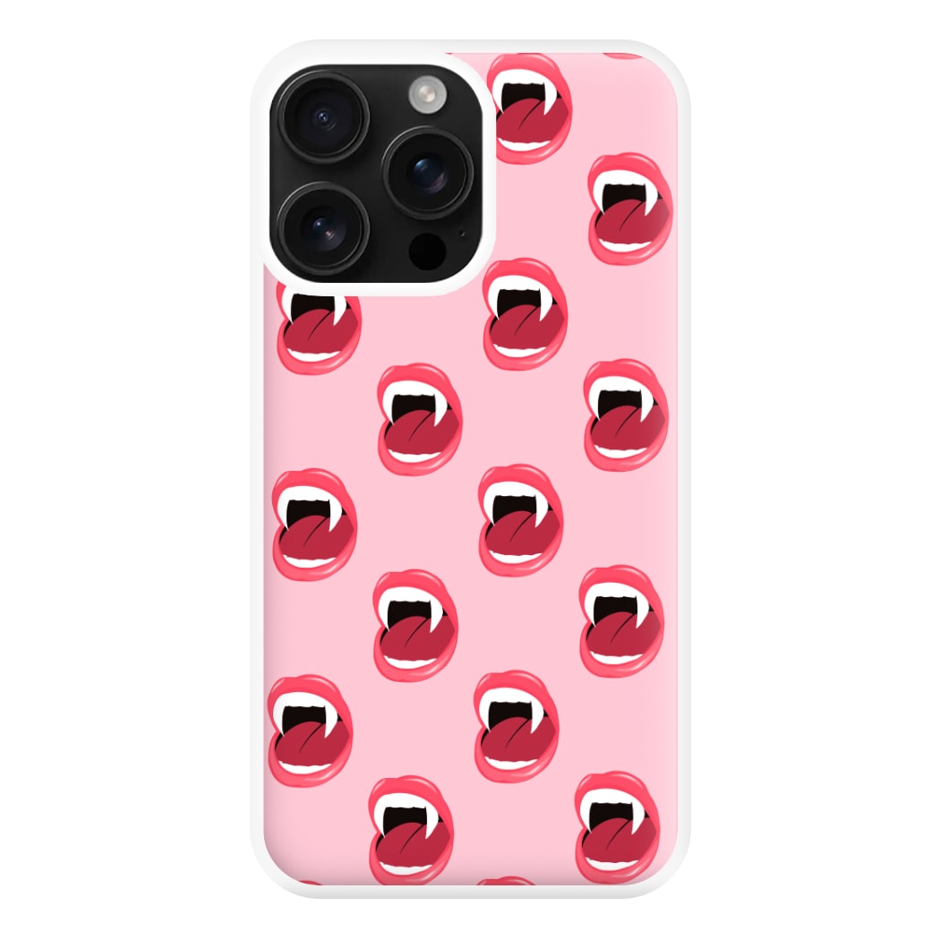 Vampire Pattern Phone Case