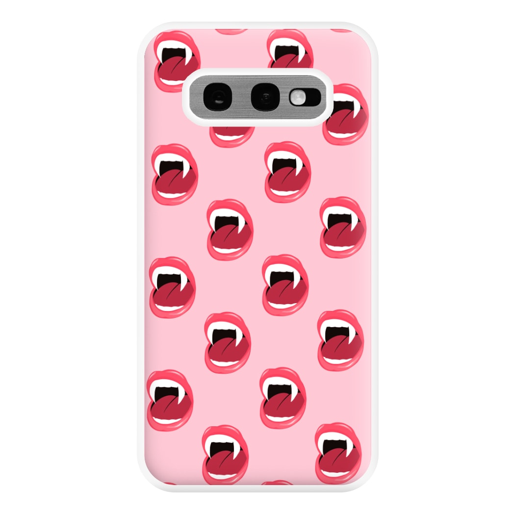 Vampire Pattern Phone Case for Galaxy S10e