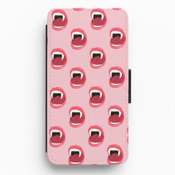 Vampire Pattern Flip / Wallet Phone Case