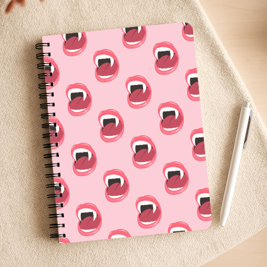 Vampire Pattern Notepad