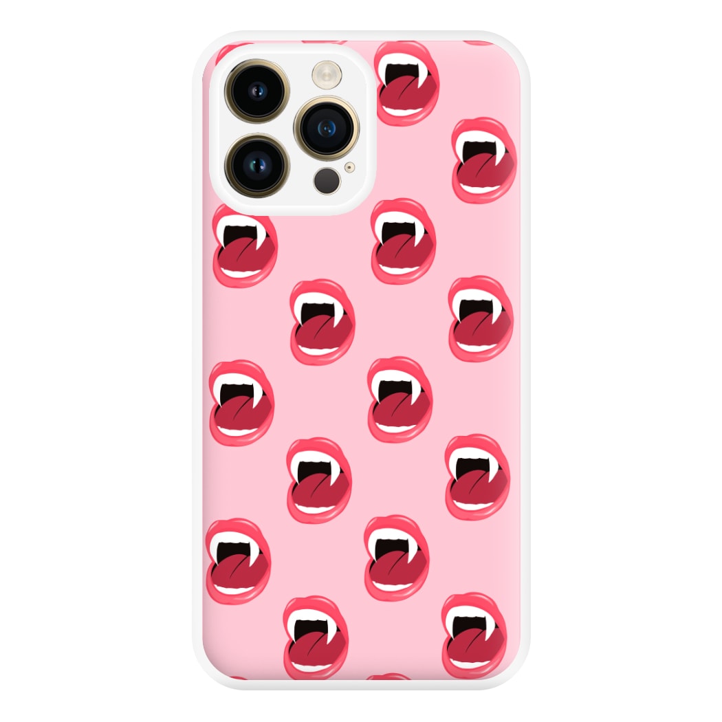 Vampire Pattern Phone Case for iPhone 14 Pro Max