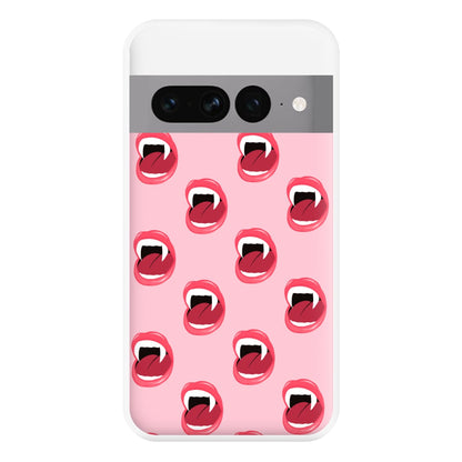 Vampire Pattern Phone Case for Google Pixel 7 Pro