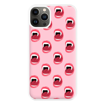 Vampire Pattern Phone Case for iPhone 13