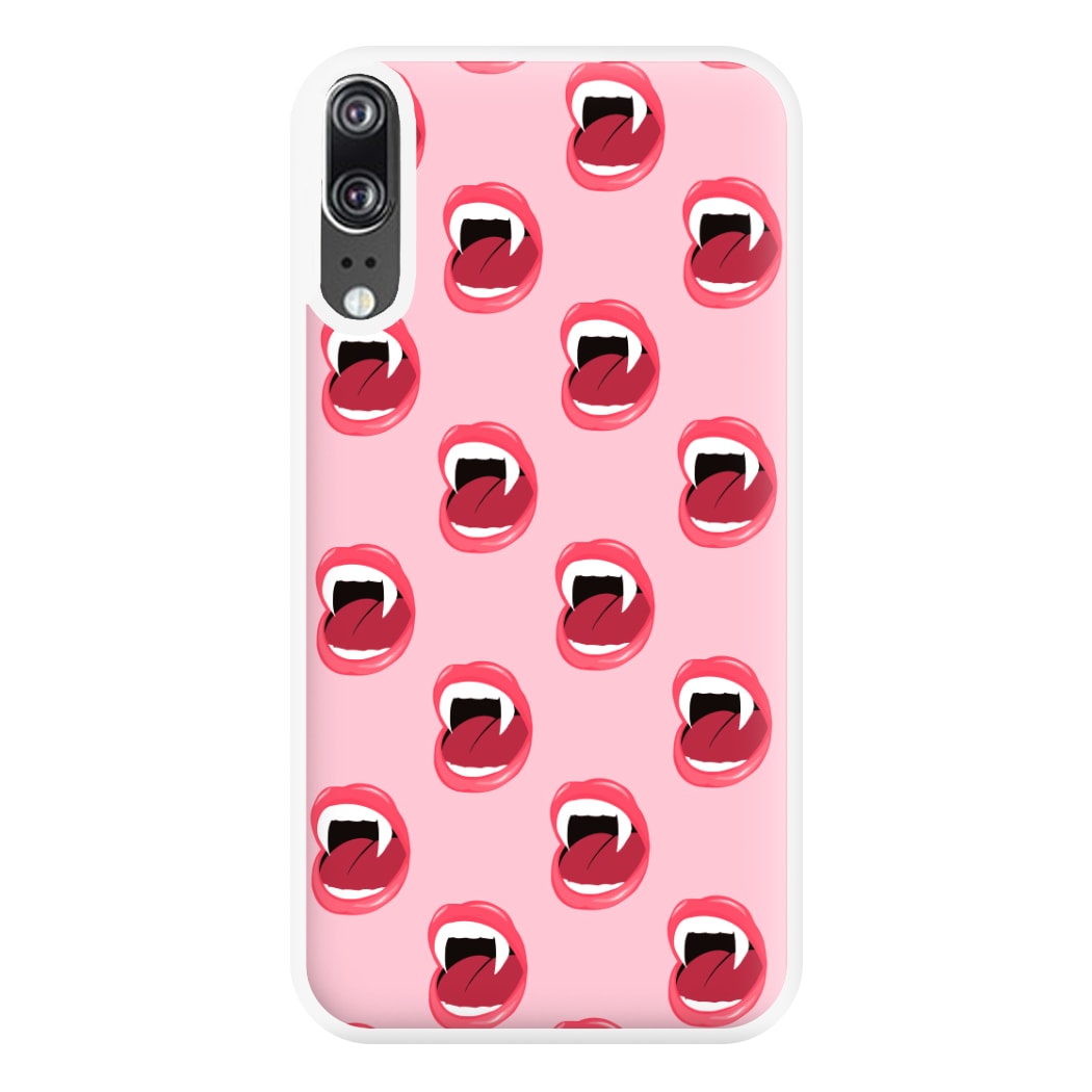 Vampire Pattern Phone Case for Huawei P20