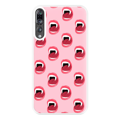 Vampire Pattern Phone Case for Huawei P20 Pro