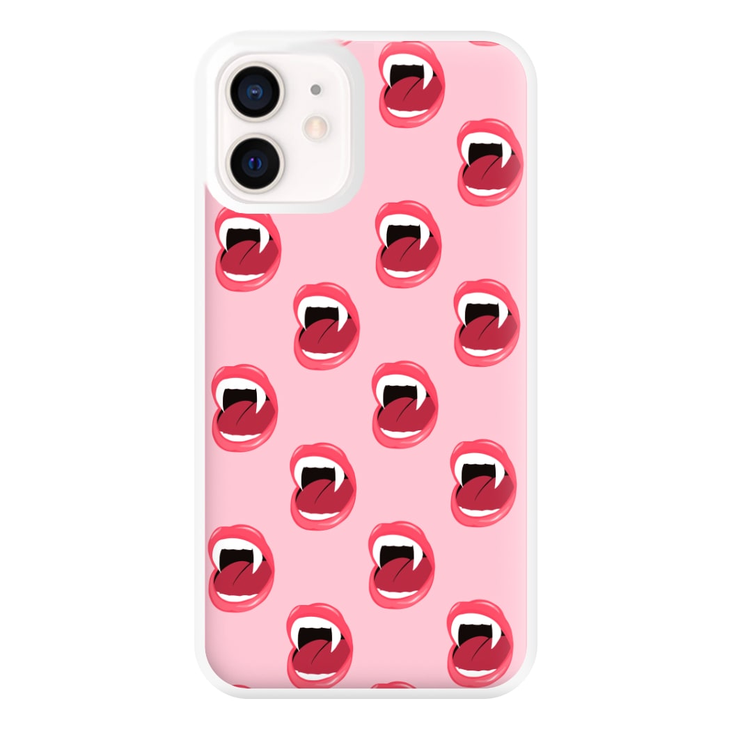 Vampire Pattern Phone Case for iPhone 12 Mini