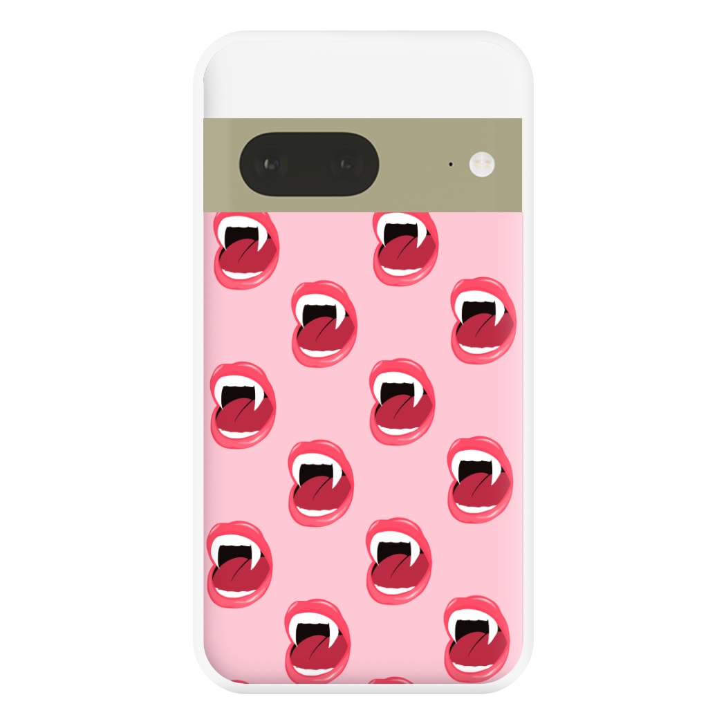 Vampire Pattern Phone Case for Google Pixel 7a