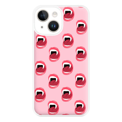 Vampire Pattern Phone Case for iPhone 14