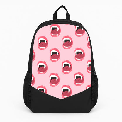 Vampire Pattern Large Backpack