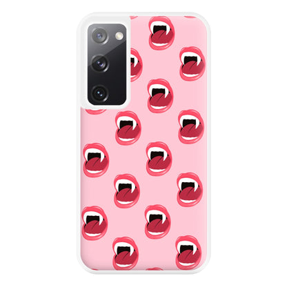 Vampire Pattern Phone Case for Galaxy S20FE