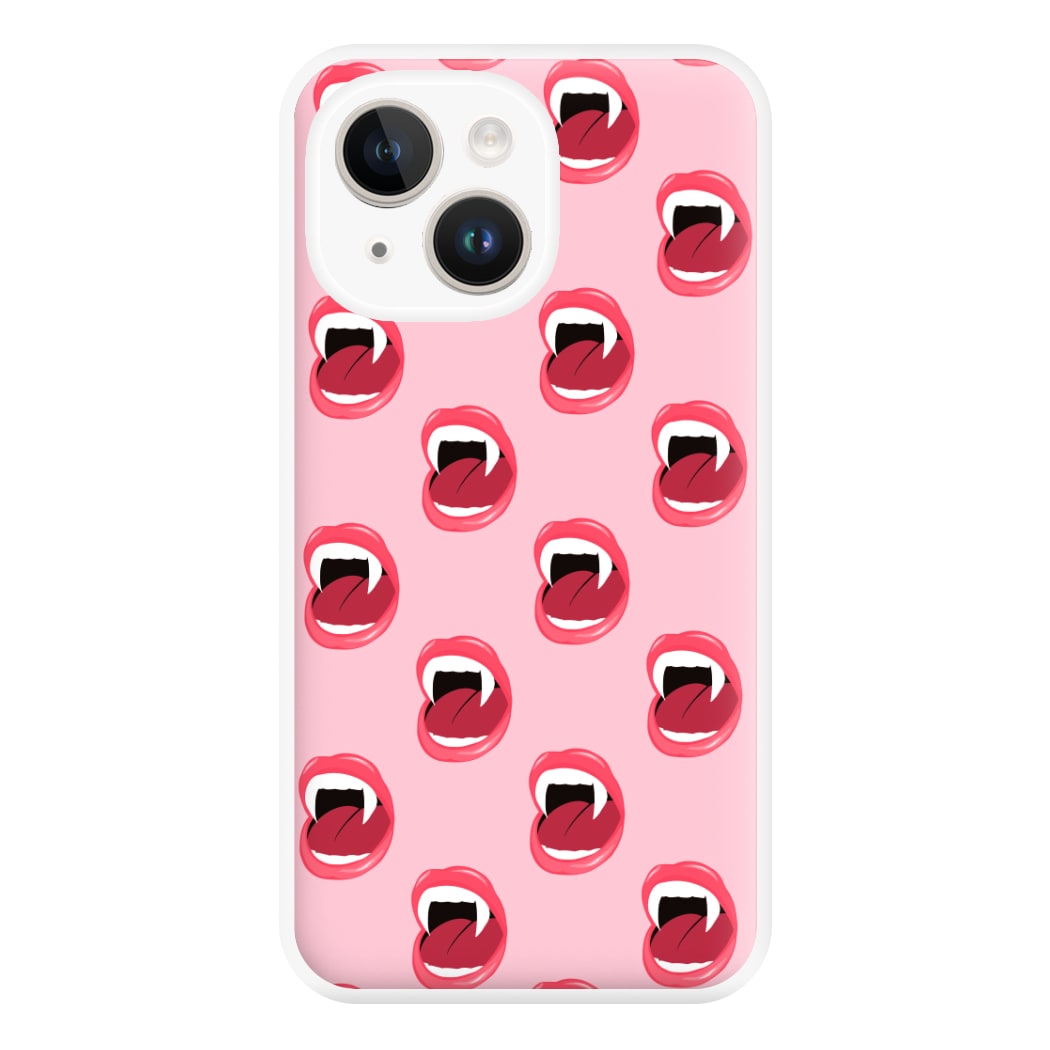 Vampire Pattern Phone Case for iPhone 14 Plus