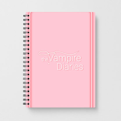 The Vampire Diaries Logo Notebook