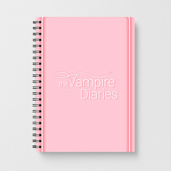 The Vampire Diaries Logo Notebook
