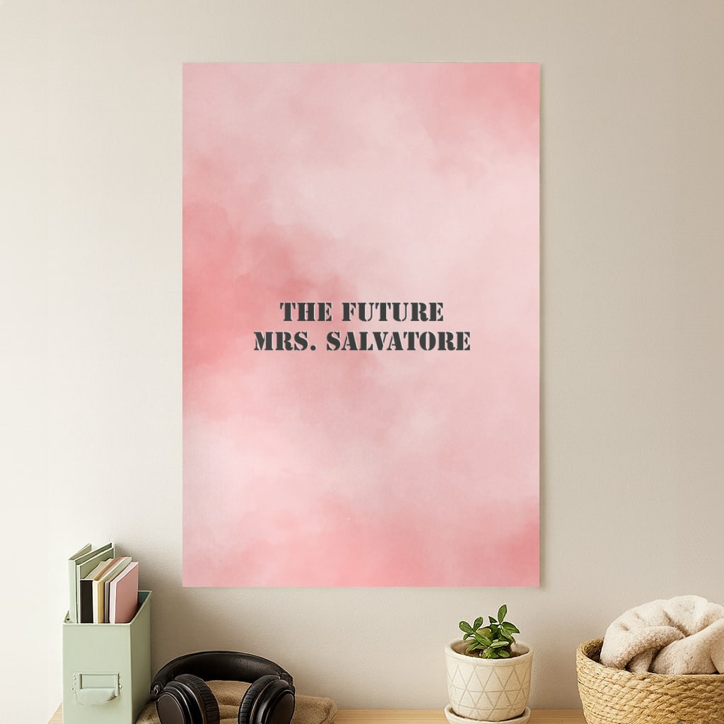 The Future Mrs Salvatore - VD Poster