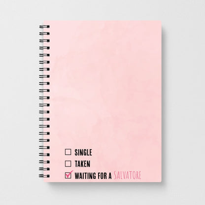 Waiting For A Salvatore - Vampire Diaries Notebook