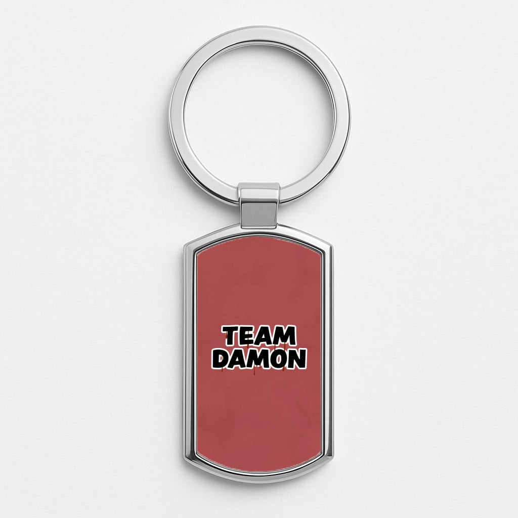 Team Damon - VD Silver Keyring