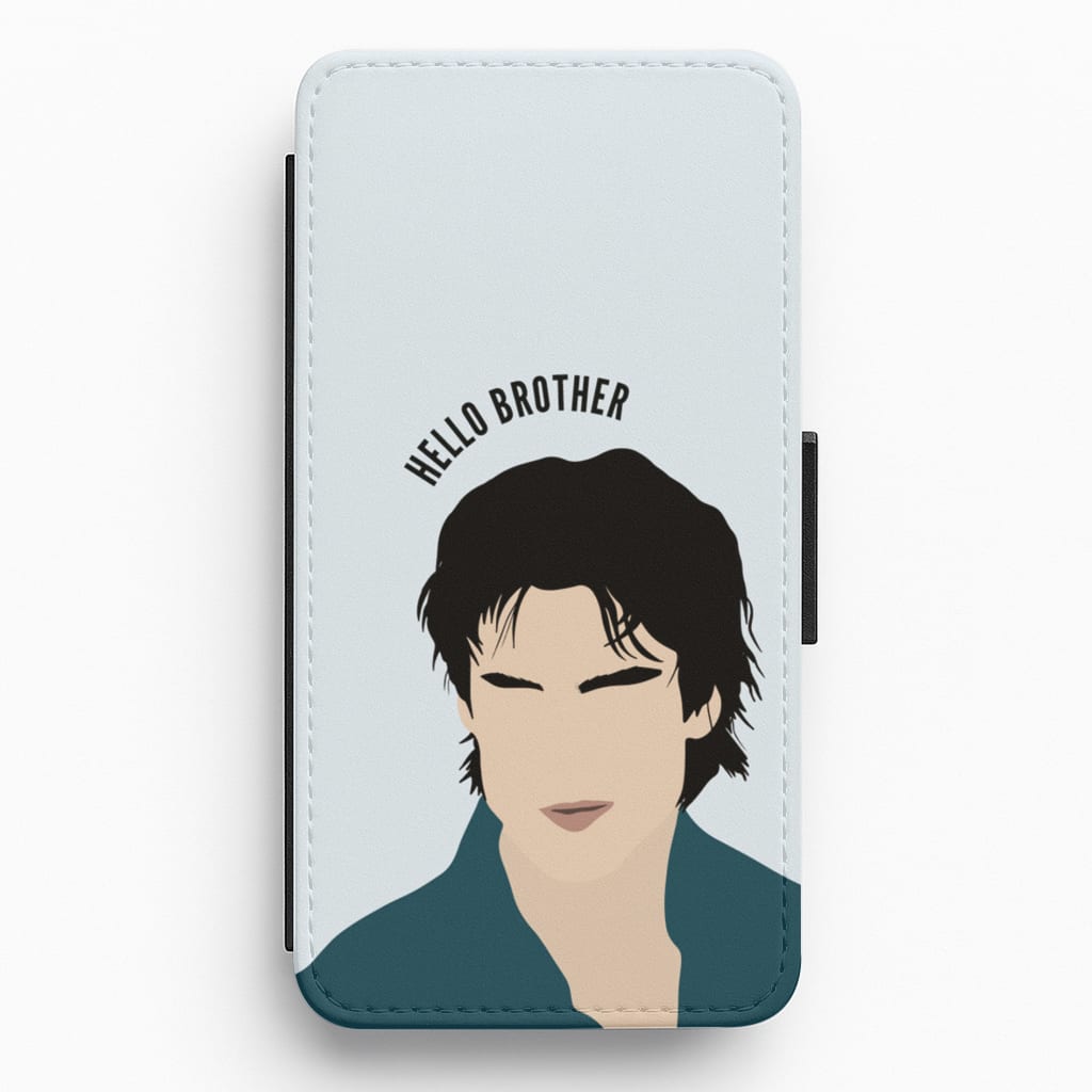 Hello Brother Cartoon - VD Flip / Wallet Phone Case