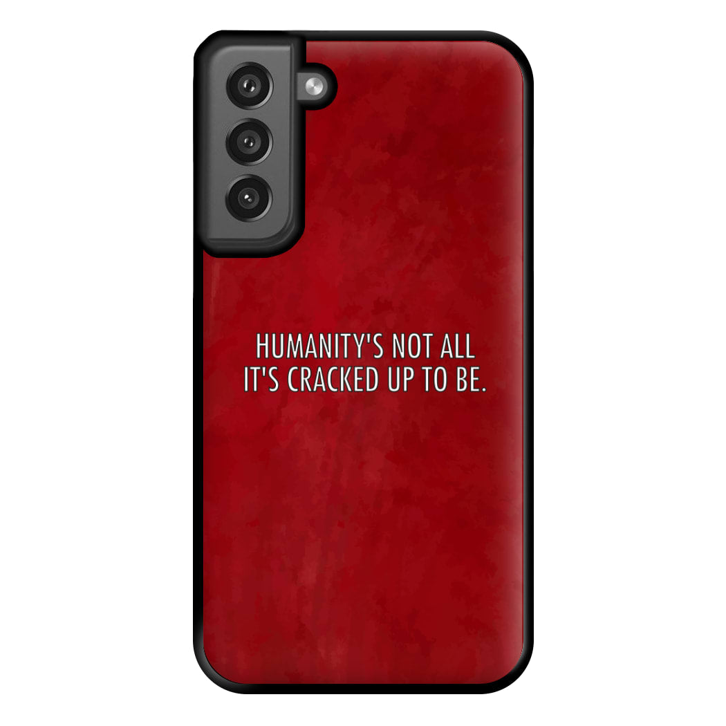 Humanity - VD Phone Case for Galaxy S21FE