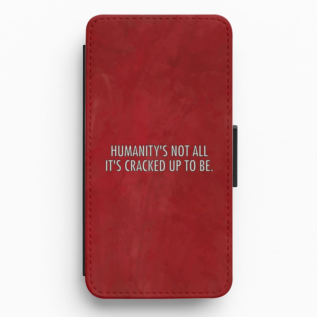 Humanity - VD Flip / Wallet Phone Case