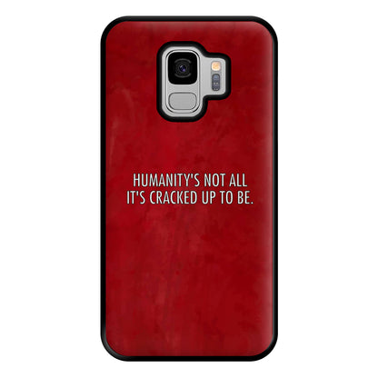 Humanity - VD Phone Case for Galaxy S9 Plus