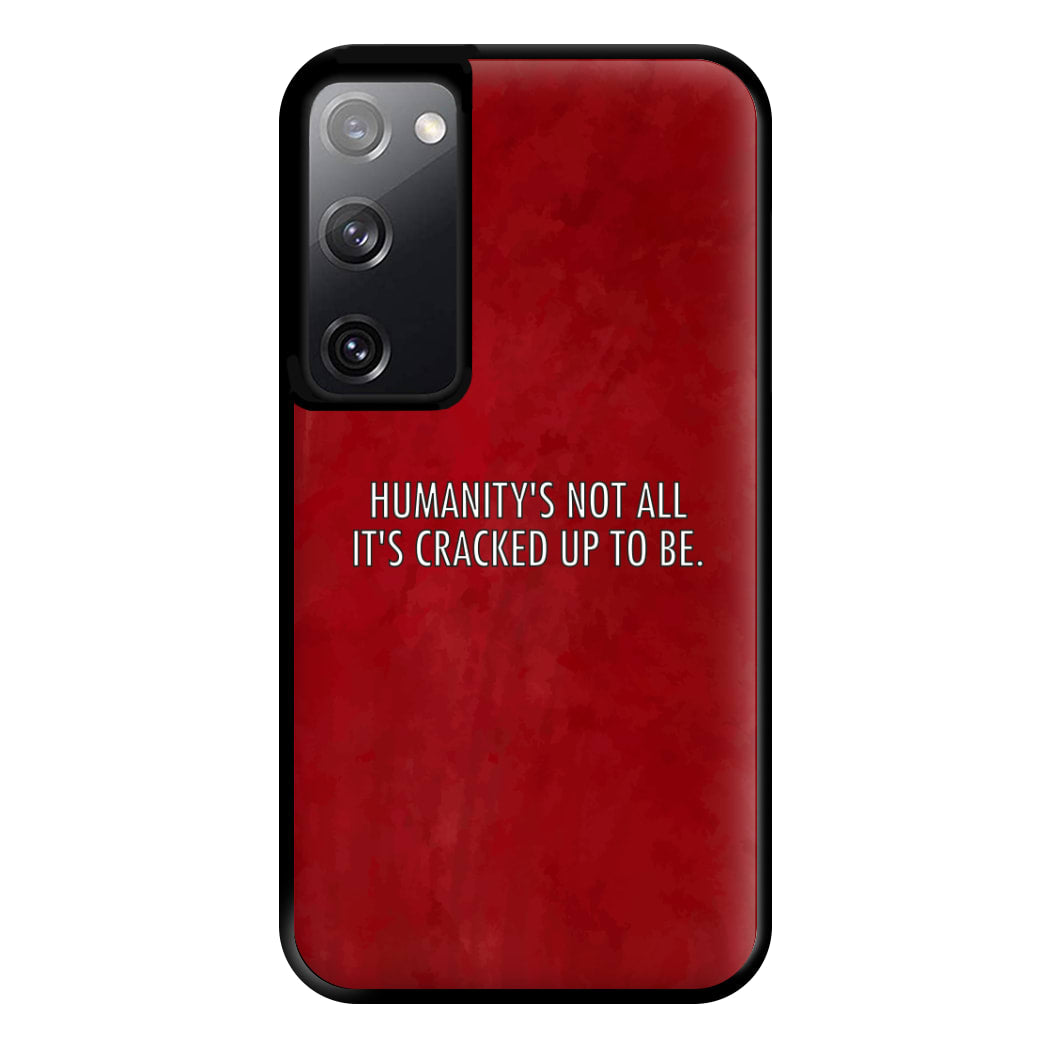 Humanity - VD Phone Case for Galaxy S20