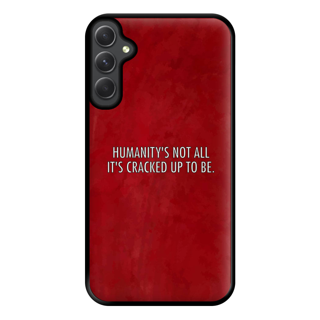 Humanity - VD Phone Case for Galaxy A34