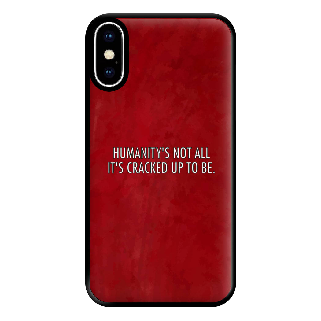 Humanity - VD Phone Case for iPhone XS Max