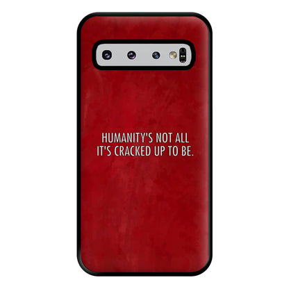 Humanity - VD Phone Case for Galaxy S10 Plus