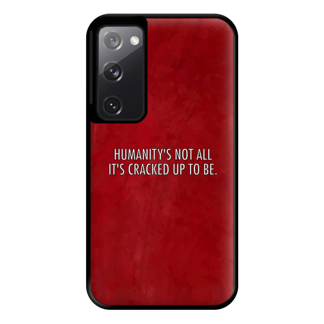 Humanity - VD Phone Case for Galaxy S20FE