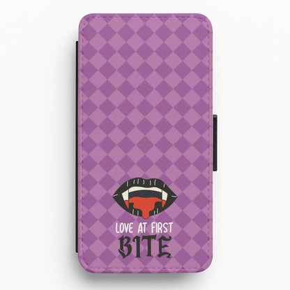 Love At First Bite - VD Flip / Wallet Phone Case