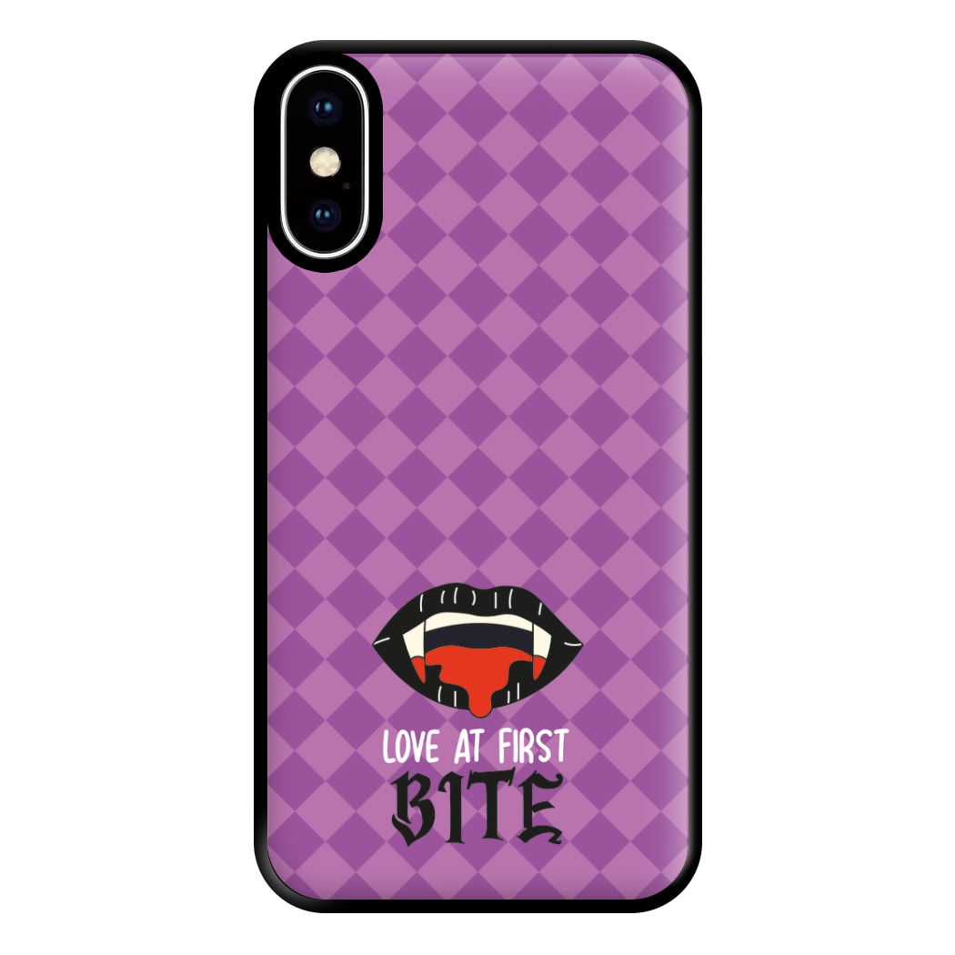 Love At First Bite - VD Phone Case for iPhone XS Max