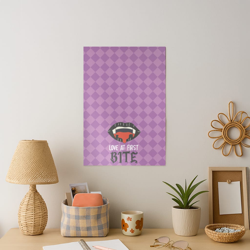 Love At First Bite - VD Art Print