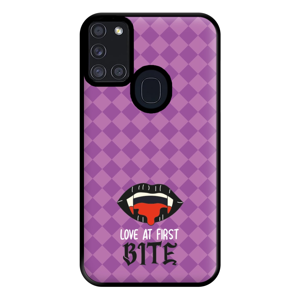 Love At First Bite - VD Phone Case for Galaxy A21s