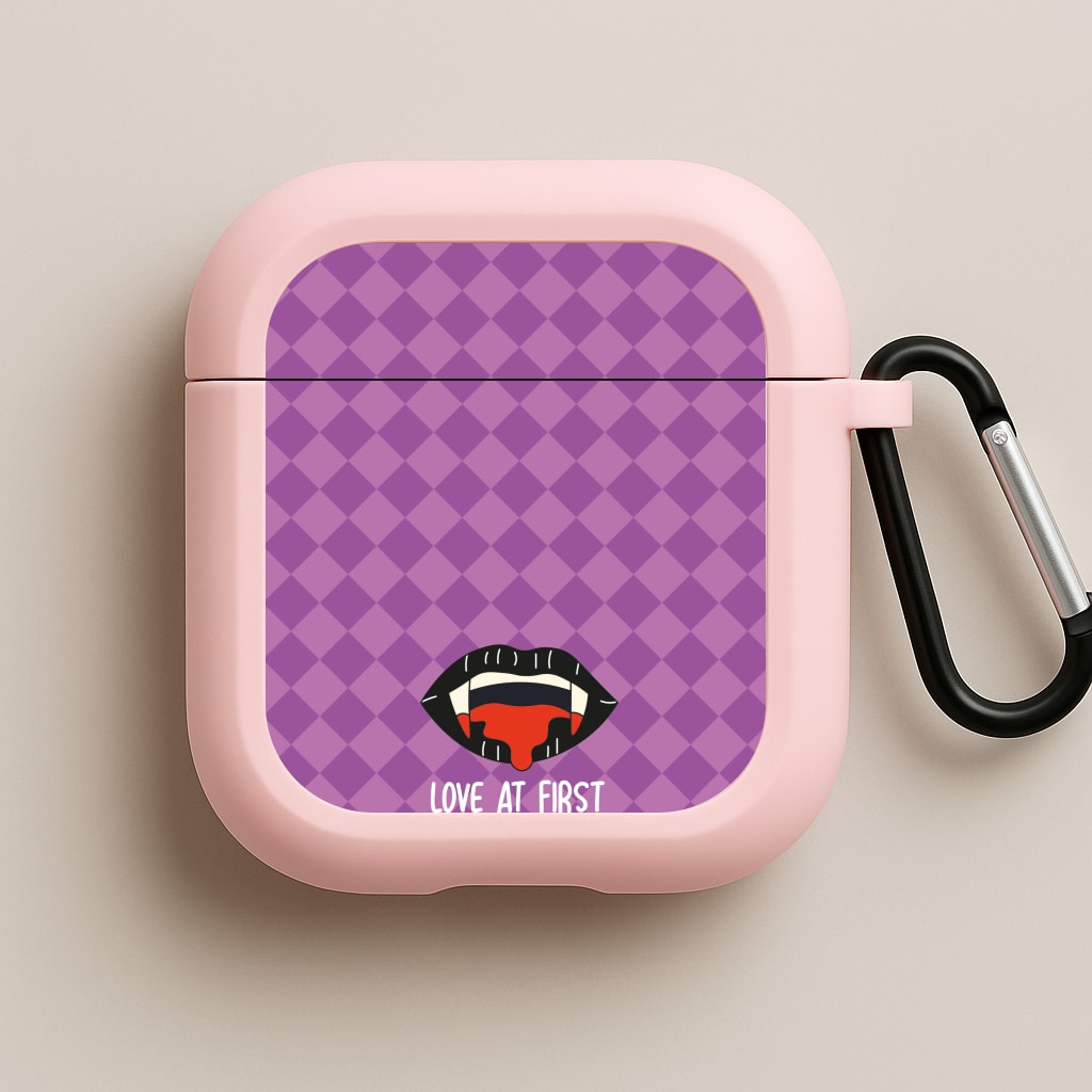 Love At First Bite - VD Pink AirPods Case
