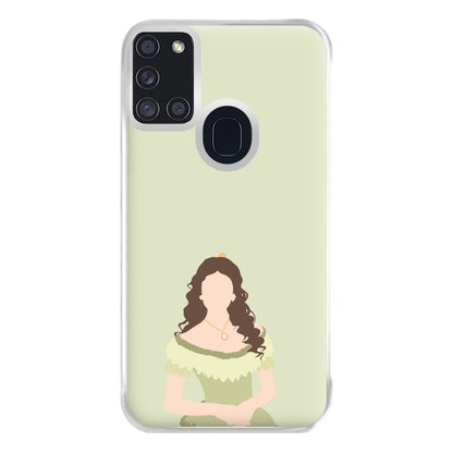 Elena Green Dress - VD Phone Case for Galaxy A21s