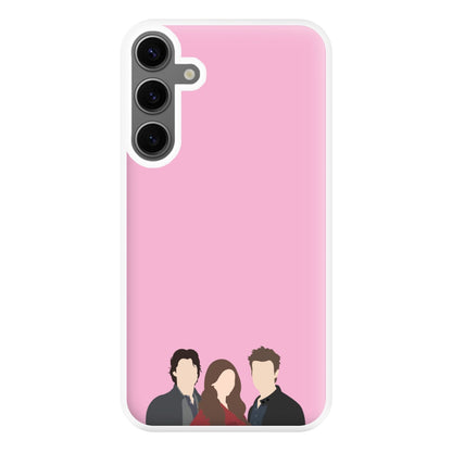 Elena, Damon And Stefan - VD Phone Case for Galaxy S24FE