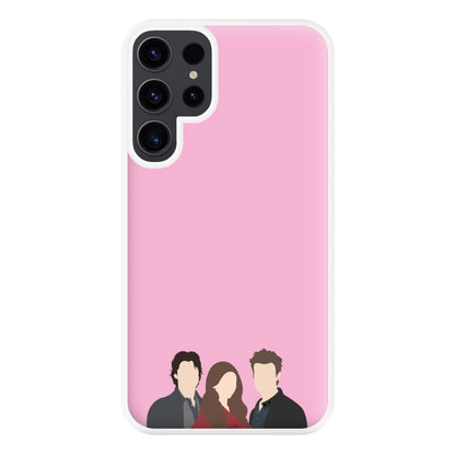 Elena, Damon And Stefan - VD Phone Case for Galaxy S23 Ultra